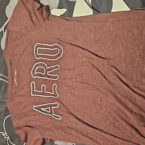 A maroon Aeropostale shirt
